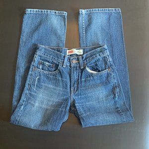 BOYS - sz 12 Slim LEVI'S 569 Loose Straight jeans 5 pocket, BACK TO SCHOOL